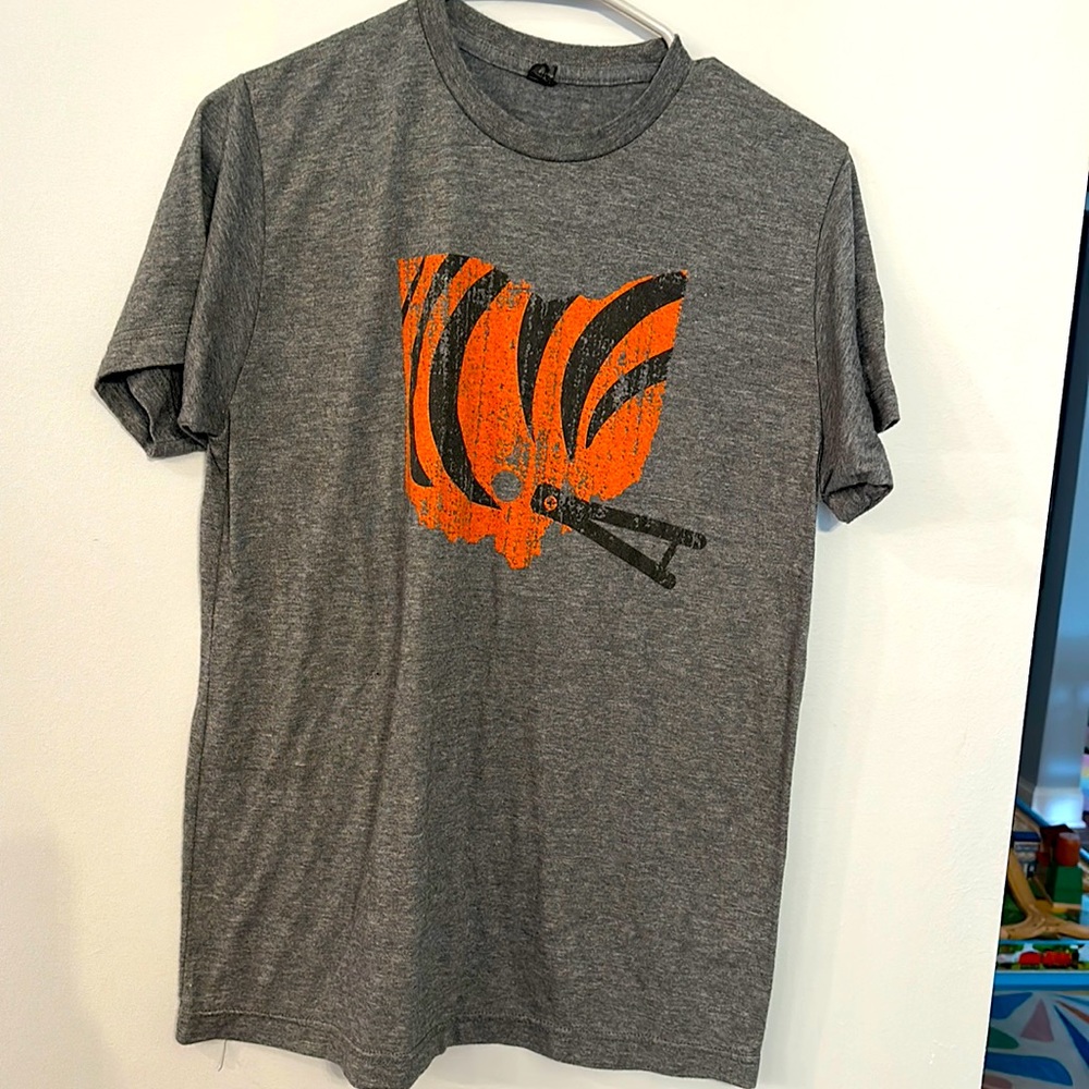 Men’s MyStateThreads Bengals Distressed Tee